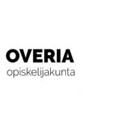 Overian logo valkoisella taustalla.